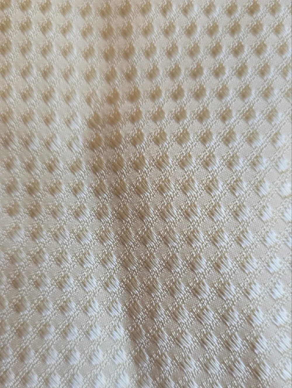 Men's Textured Light Yellow Tie - Classic Formal Accessory